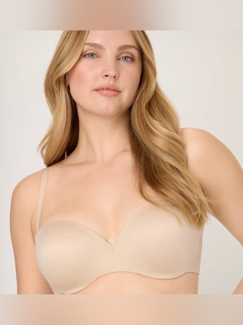 NWT Maidenform  T-Shirt Lift Strapless Bra w/Underwire, Convertible Straps 34C